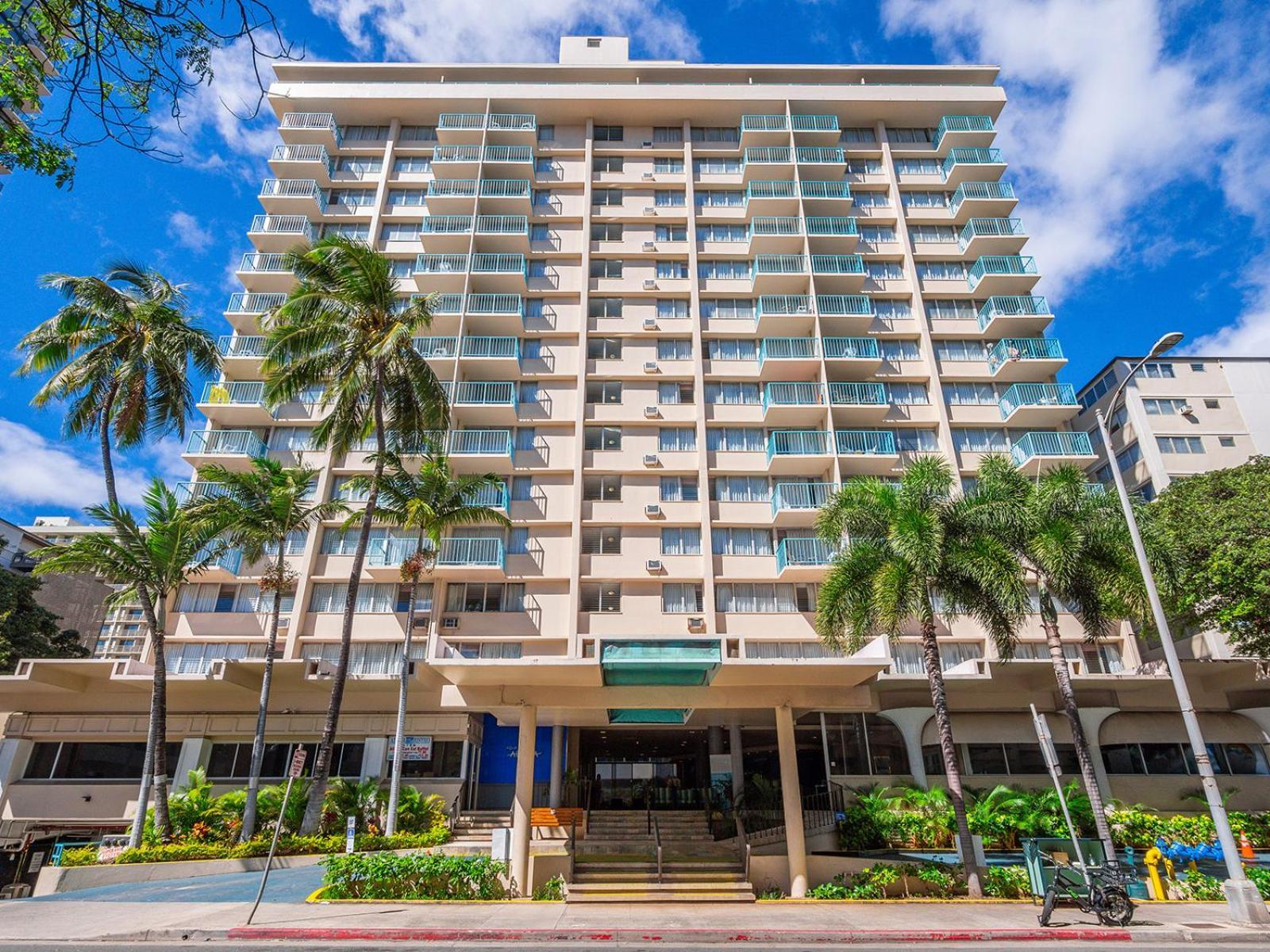 Aqua Aloha Surf Waikiki Aparthotel Exterior photo
